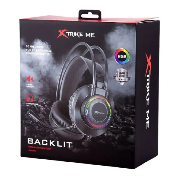 HEADSET GAMING 3.5  XTRIKE ME GH509 - Imagen 2