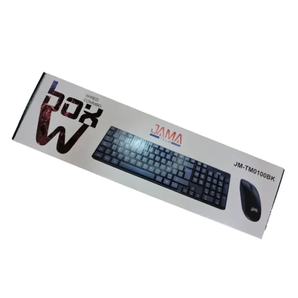 COMBO USB TECLADO Y MOUSE MARCA JAMA TECH - Imagen 2