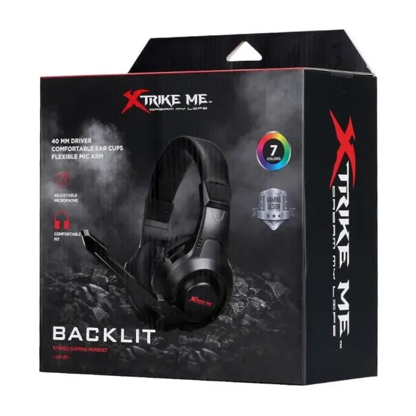 HEADSET GAMING MIC AJUSTABLE XTRIKE ME HP311 - Imagen 2