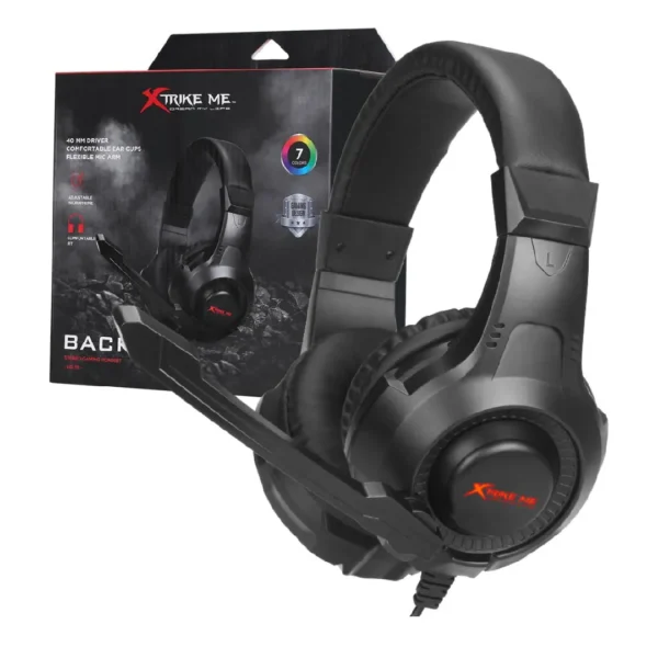 HEADSET GAMING MIC AJUSTABLE XTRIKE ME HP311 - Imagen 3