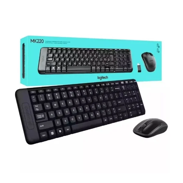 COMBO TECLADO+MOUSE LOGITECH MK220 GTIA_24HORAS - Imagen 4