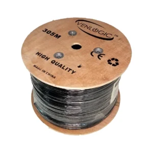CABLE DE RED CAT 5 VENLIGIC EXTERIOR NEGRO