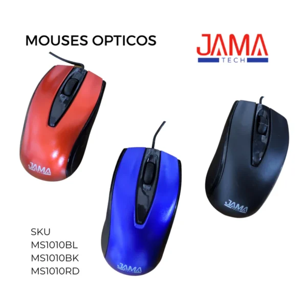 MOUSE OPTICO USB JAMA TECH