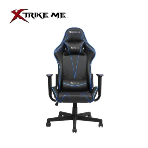 SILLA GAMING LEATHER AZUL XTRIKE ME GC909GN