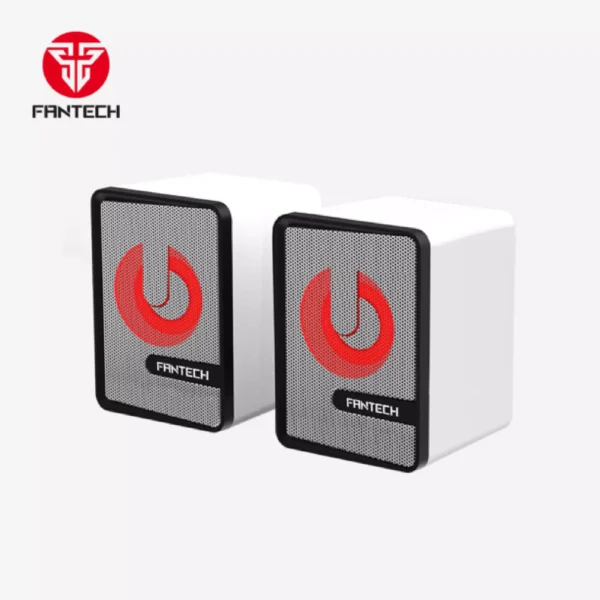 BOCINA FANTECH GAMING MOD. GS203 2.0 USB BLANCA