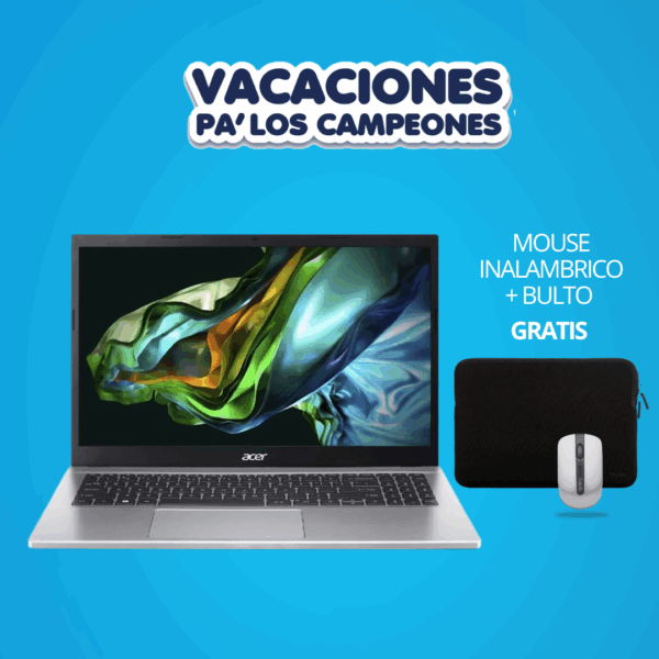 ACER ASPIRE 3 + BULTO + MOUSE