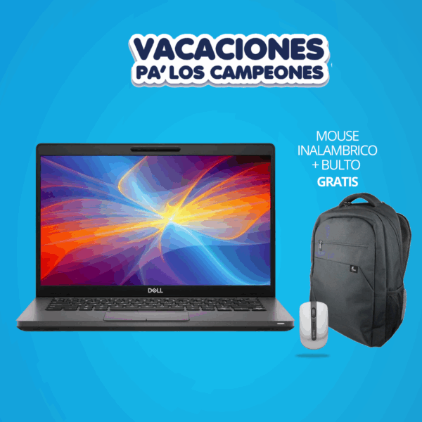 DELL 5400 + MOCHILA  +MOUSE