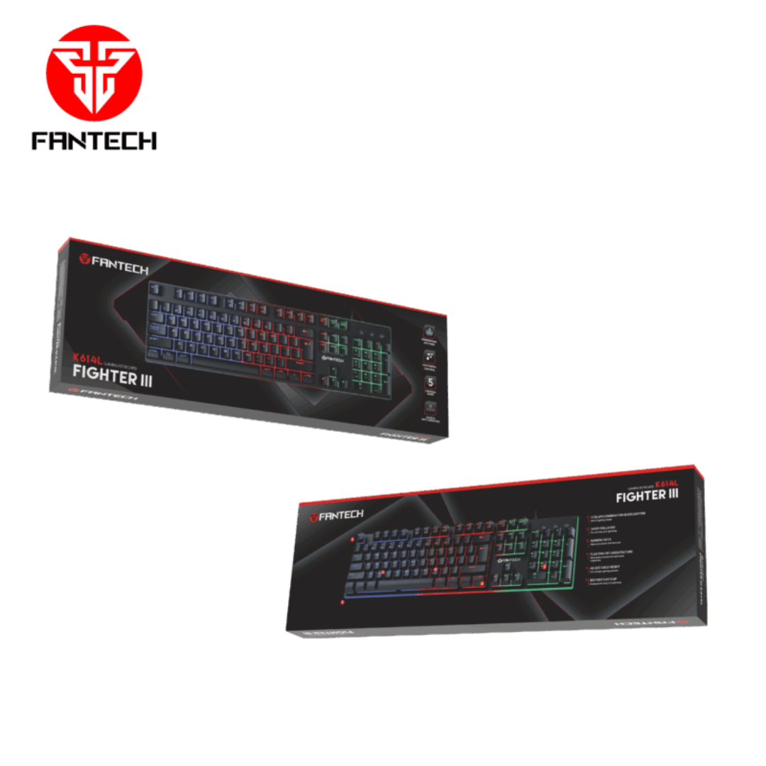 TECLADO  FANTECH K614L FIGHTER III - Imagen 3